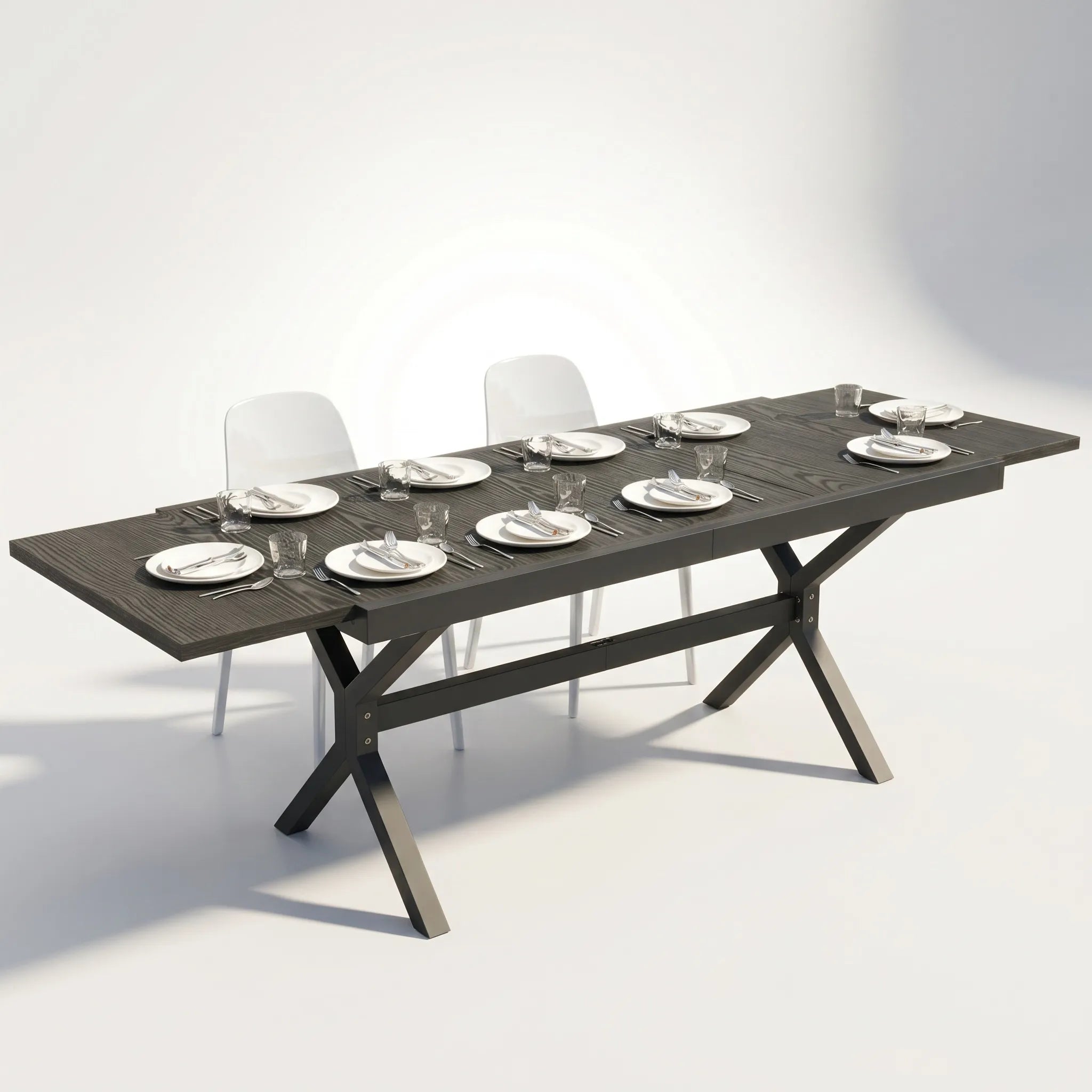 Table de jardin extensible Zelvano