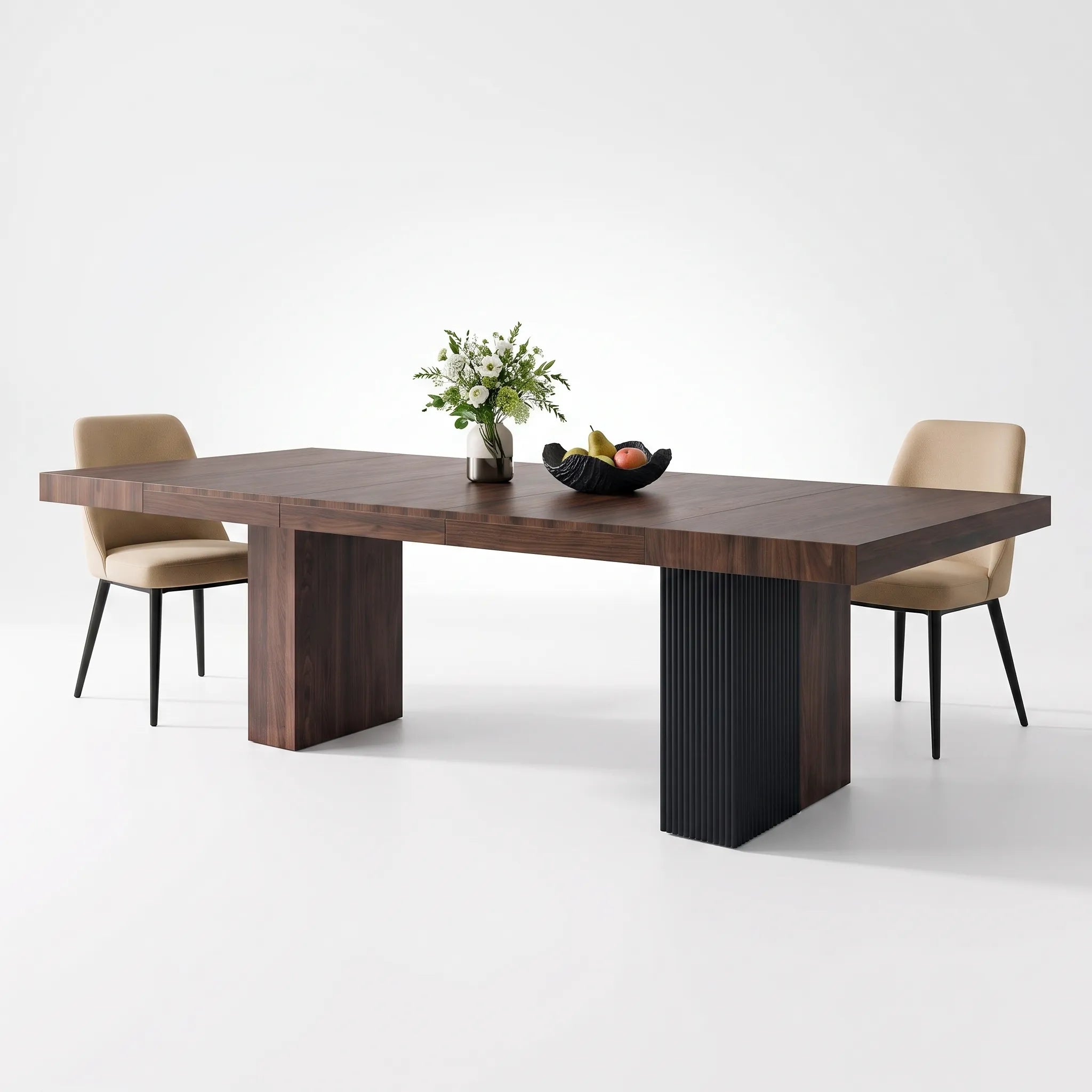 Table à manger extensible 3 rallonges Renoire
