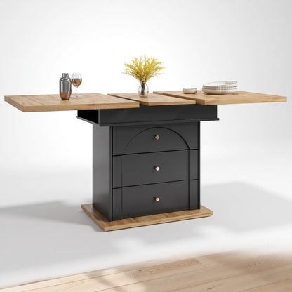 Table à manger extensible pliable Nivora