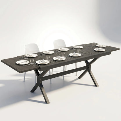 Table de jardin extensible Zelvano