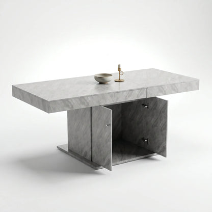 Table à manger extensible extension automatique Rialto