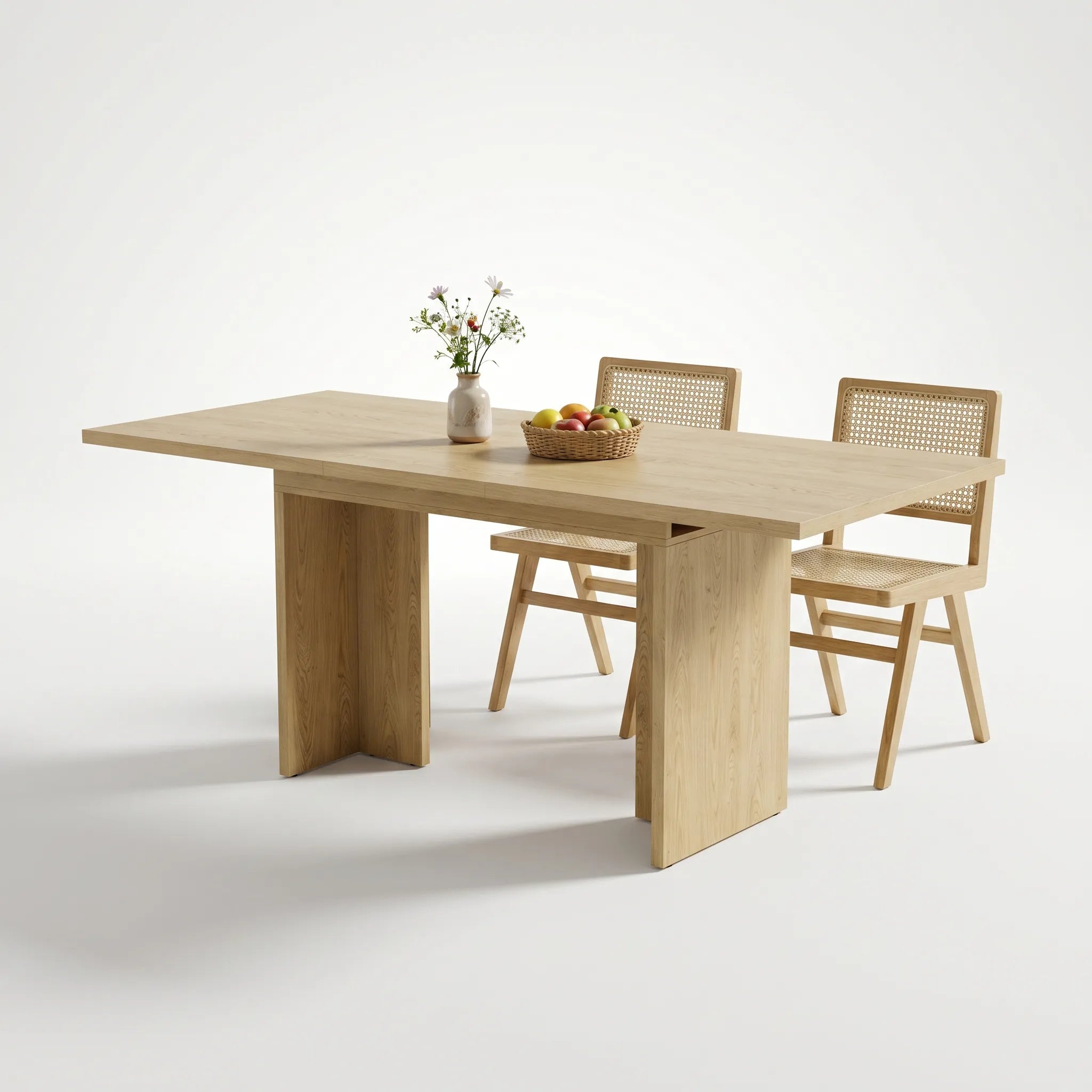 Table à manger extensible Morvina