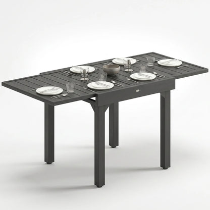 Table de jardin extensible Gravena