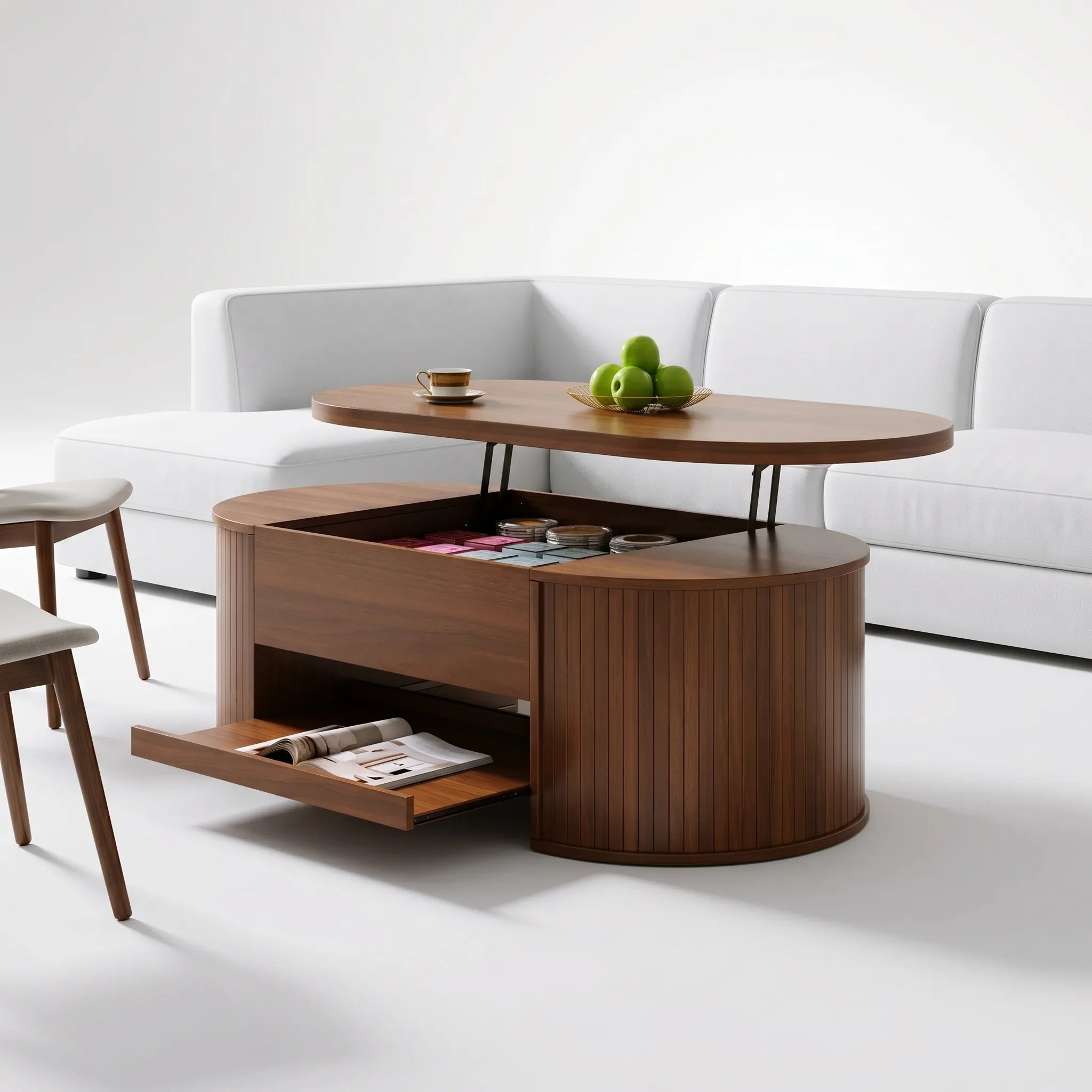 Table basse relevable Trevano