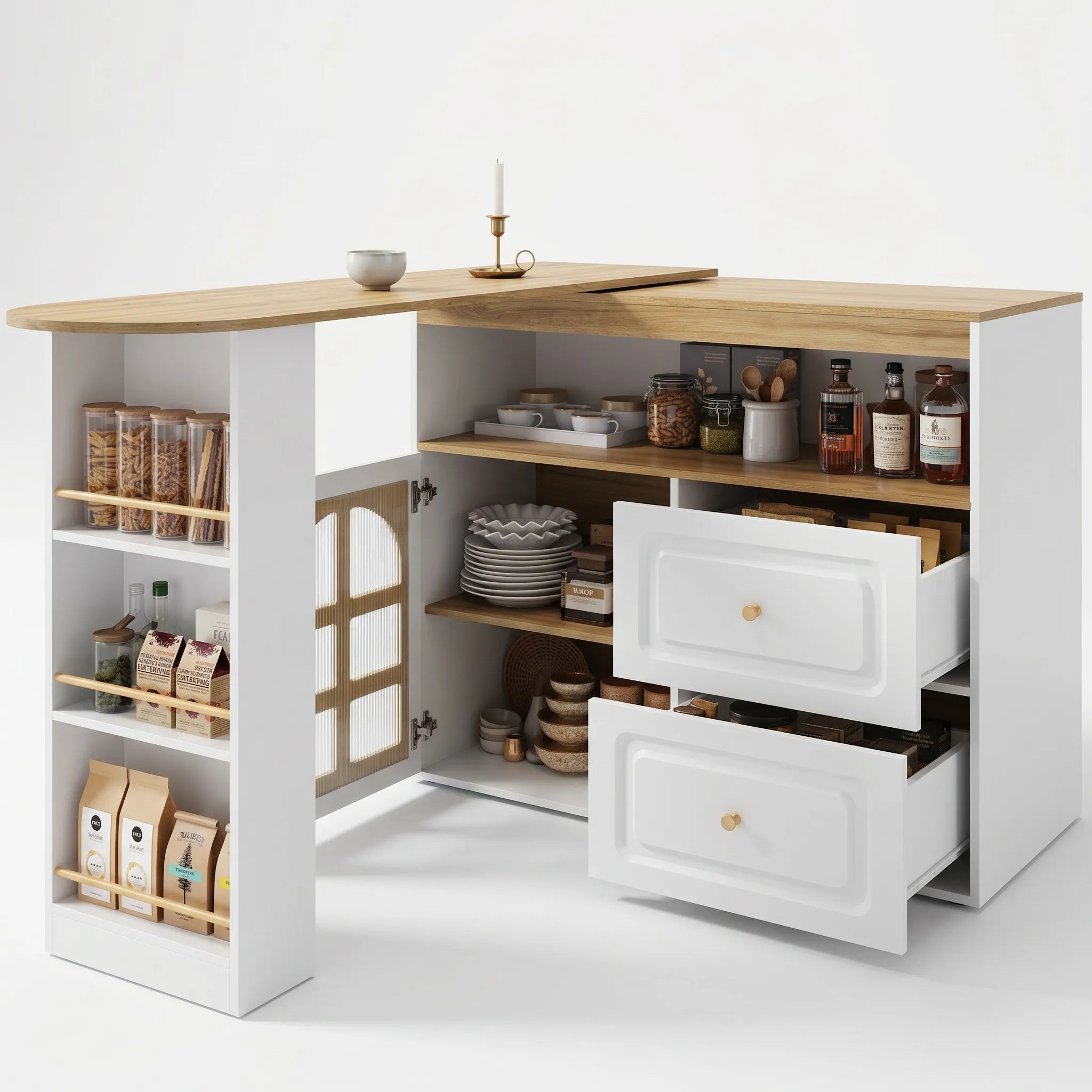 Table console télescopique Faviano