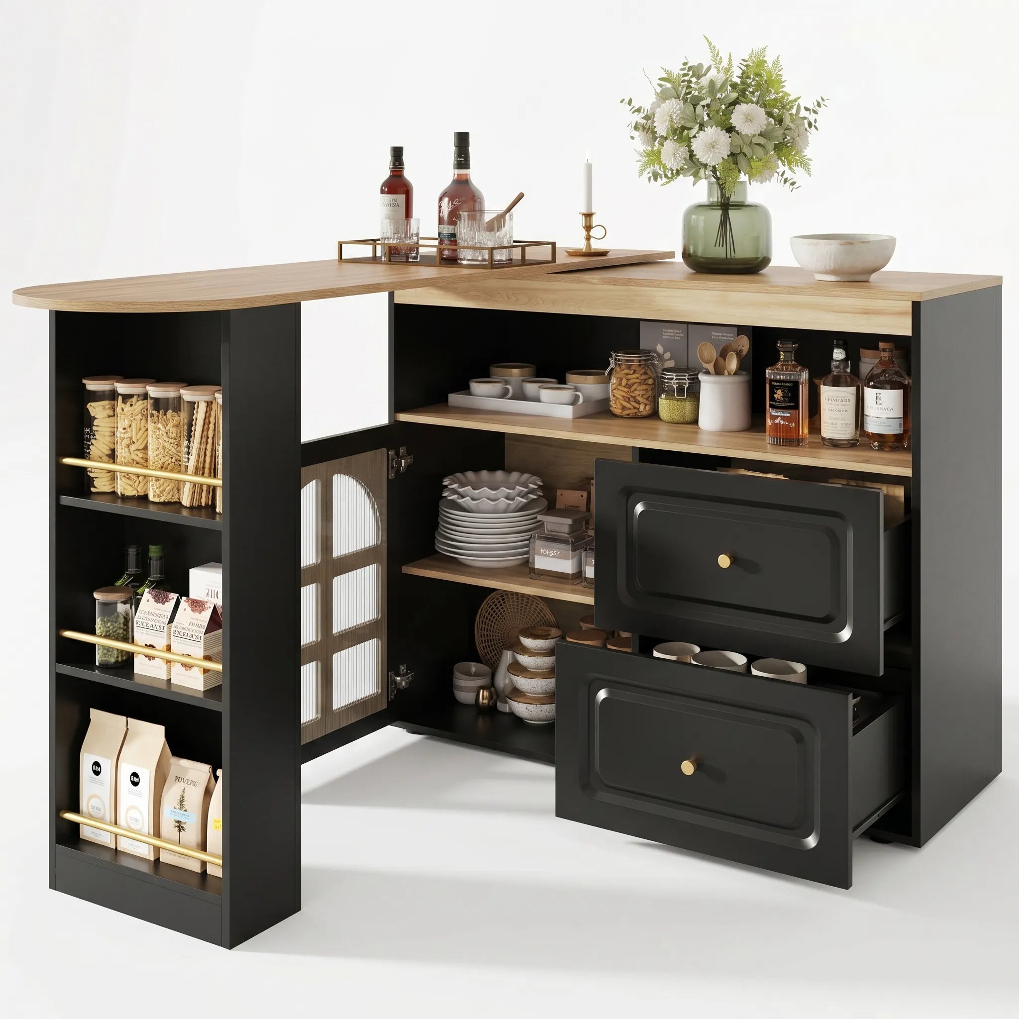 Table console télescopique Faviano