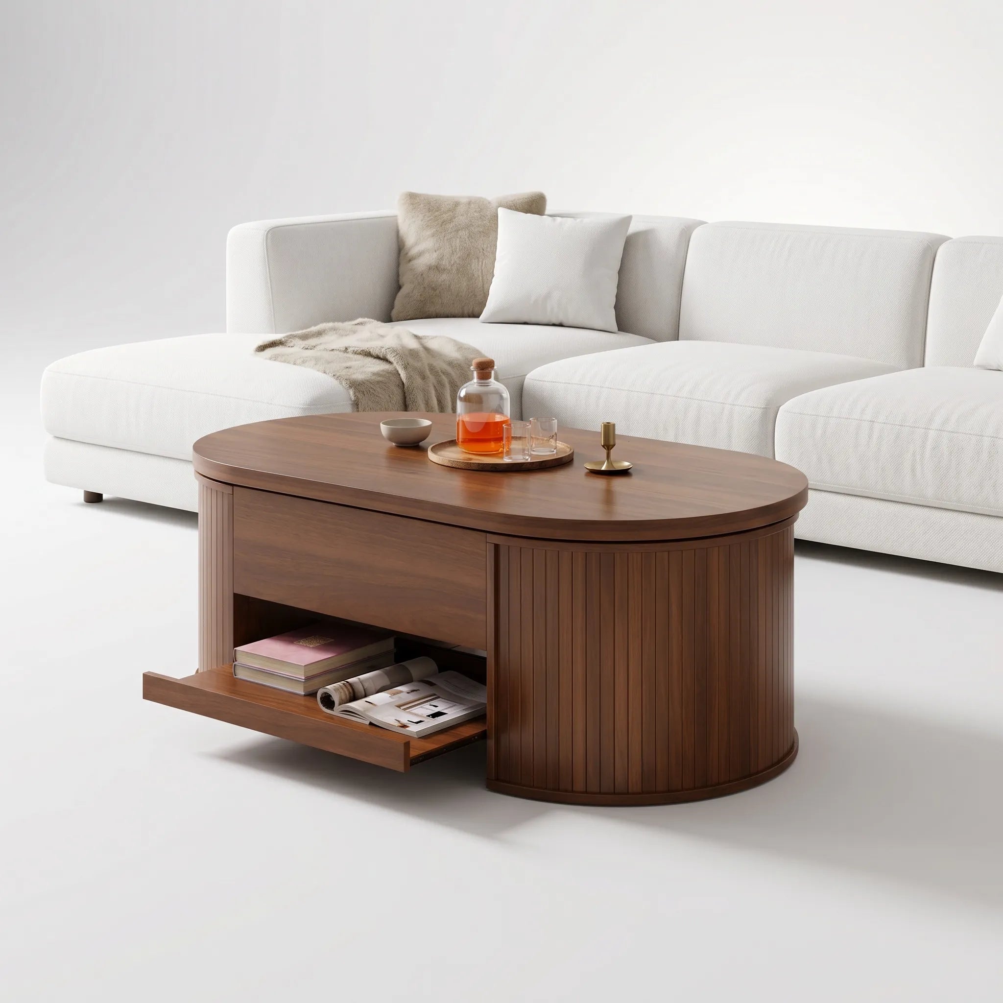 Table basse relevable Trevano