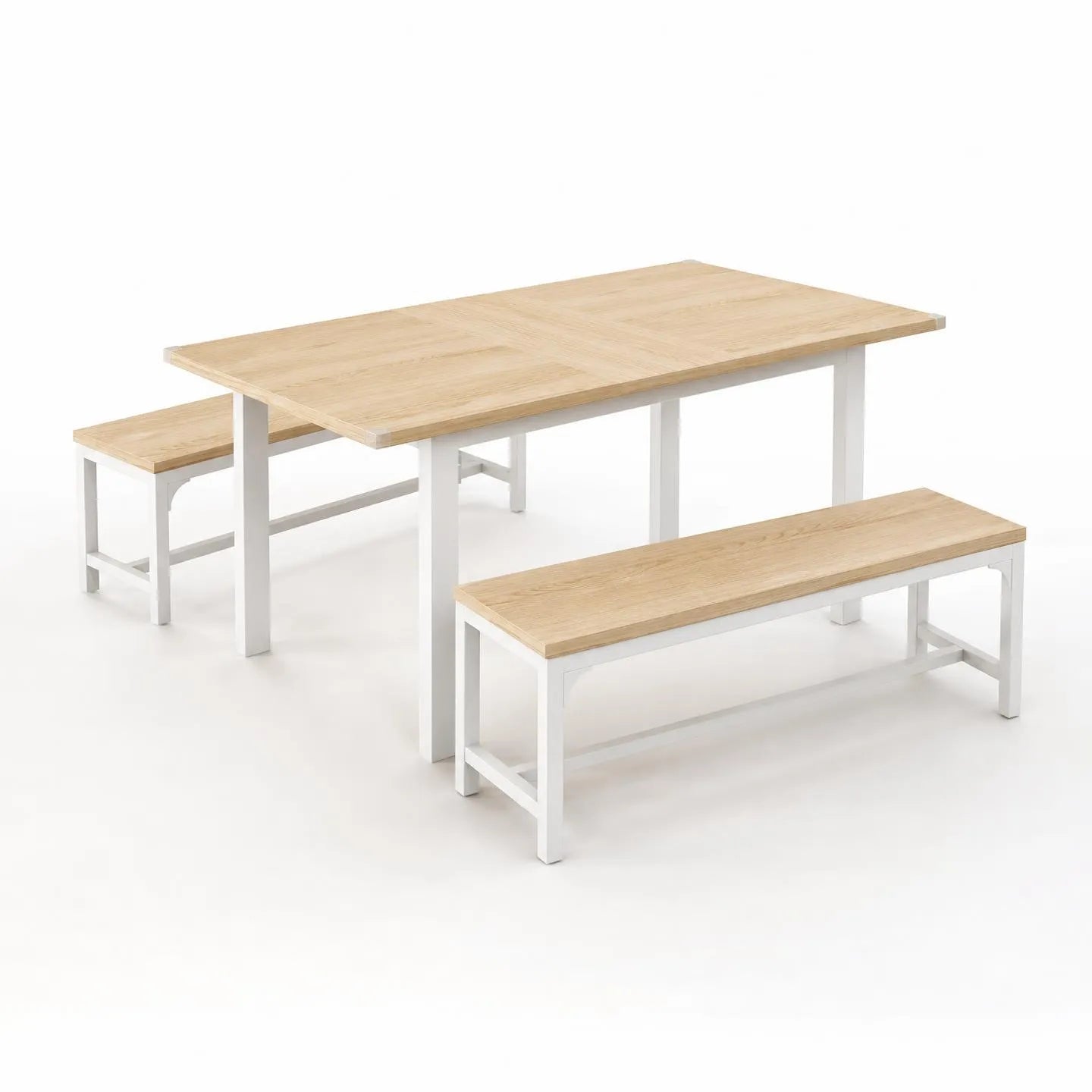 Ensemble table à manger extensible et bancs Talione